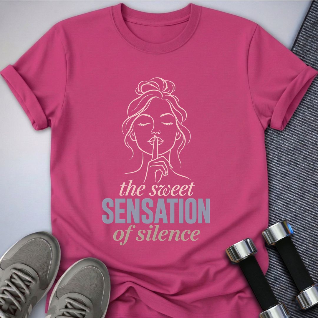 Printify T-Shirt Berry / S Sweet Sensation Silence T-Shirt