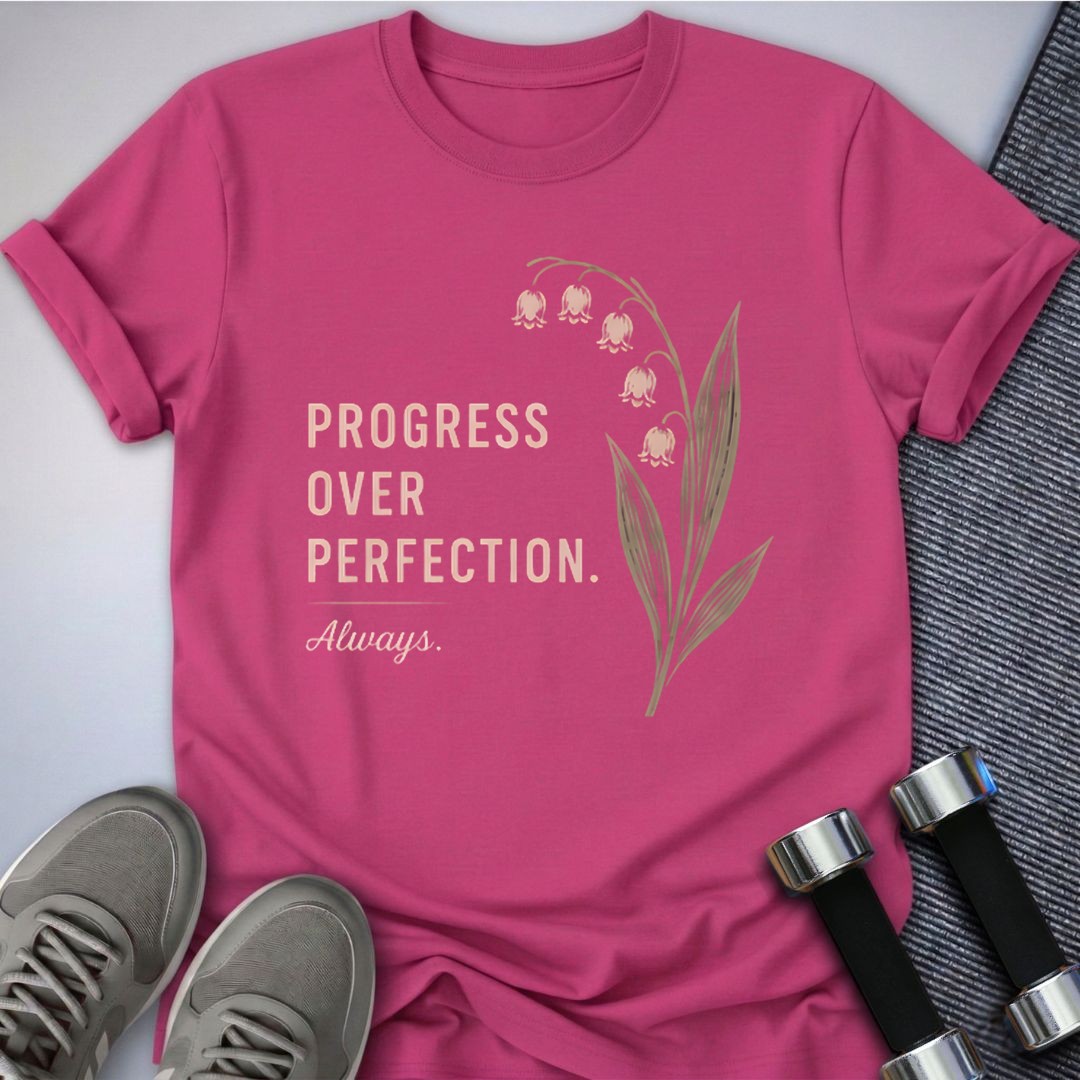 Printify T-Shirt Berry / S Good Enough Bloom