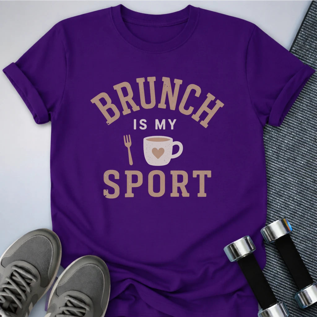 Printify T-Shirt S / Team Purple Brunch Sports T-Shirt