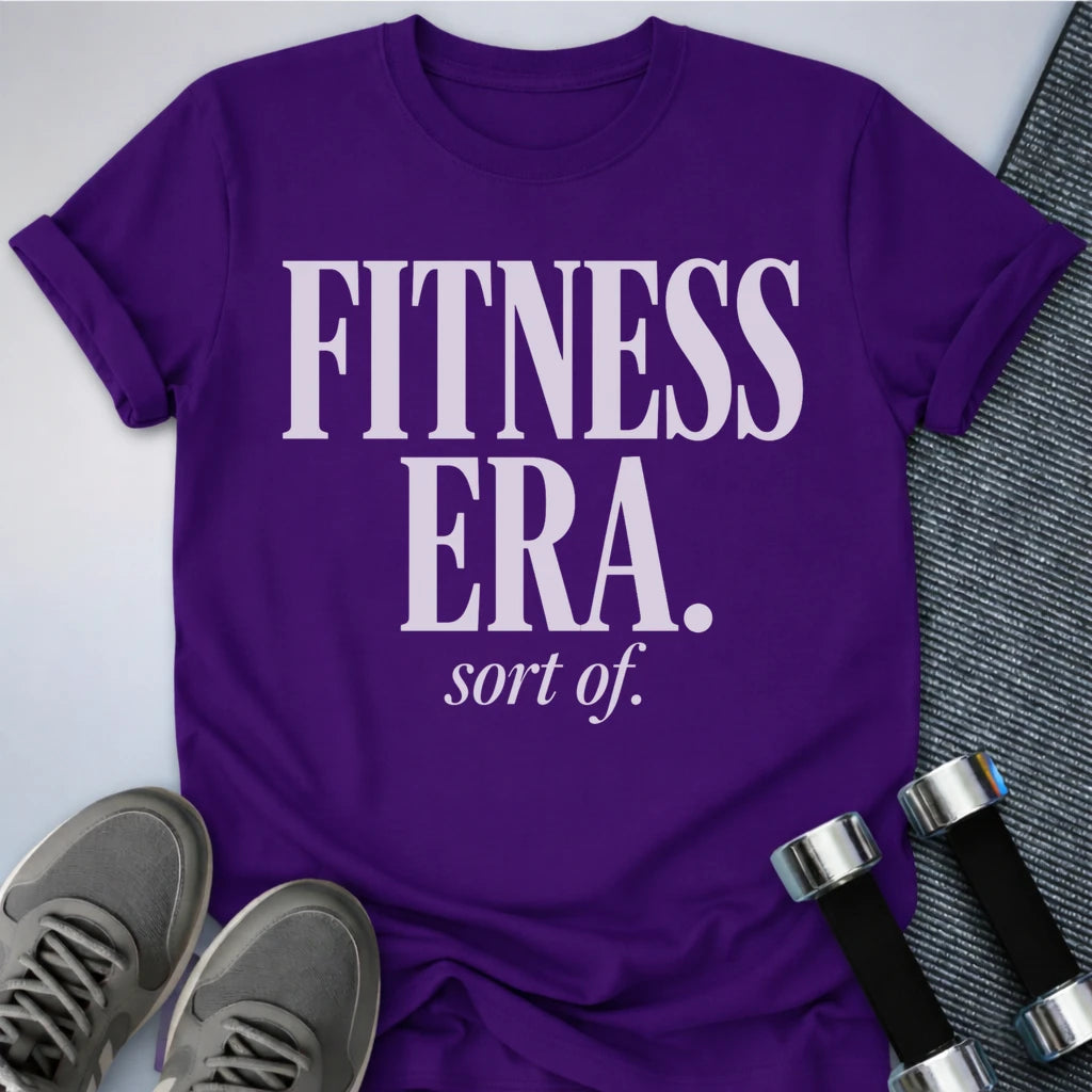 Printify T-Shirt S / Team Purple Fitness Era T-Shirt