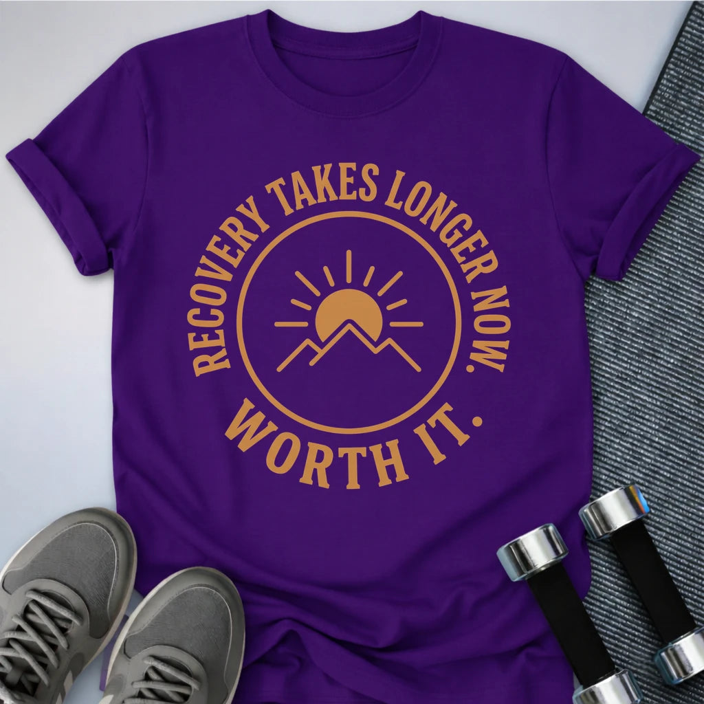Printify T-Shirt S / Team Purple Worth It T-Shirt