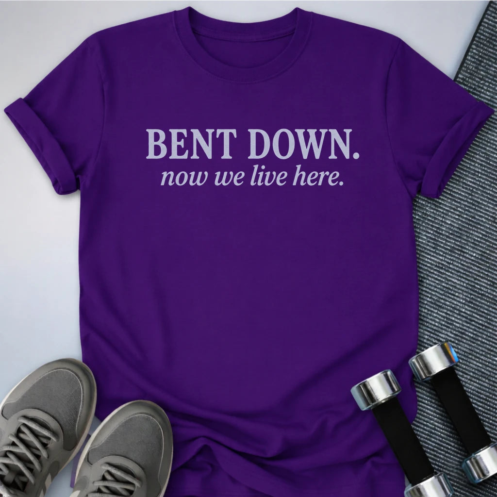 Printify T-Shirt S / Team Purple Getting Back Up T-Shirt