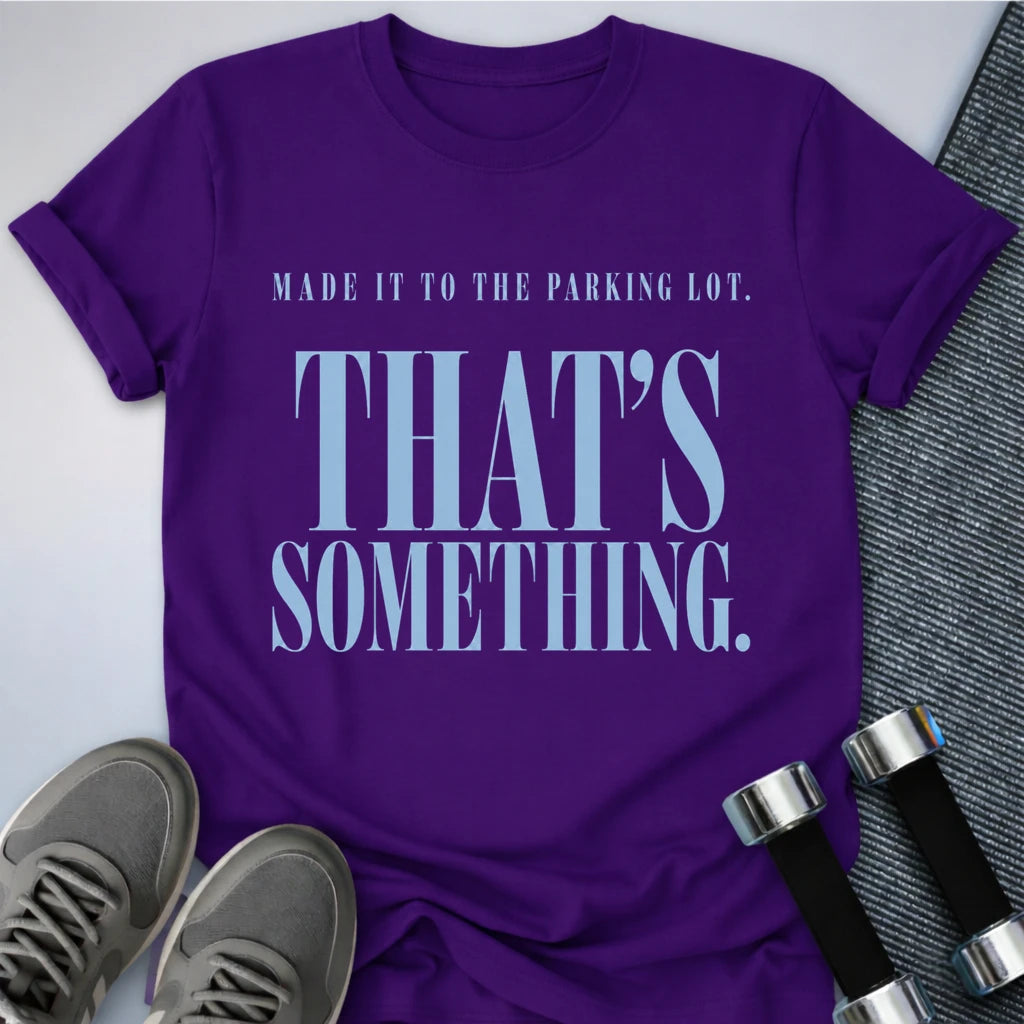 Printify T-Shirt S / Team Purple Parking Lot Win T-Shirt