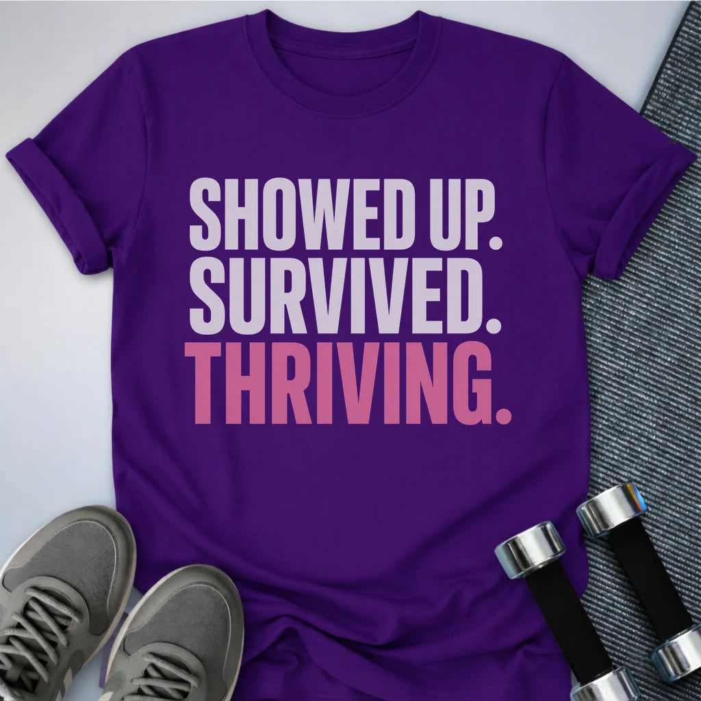 Printify T-Shirt S / Team Purple Thriving T-Shirt
