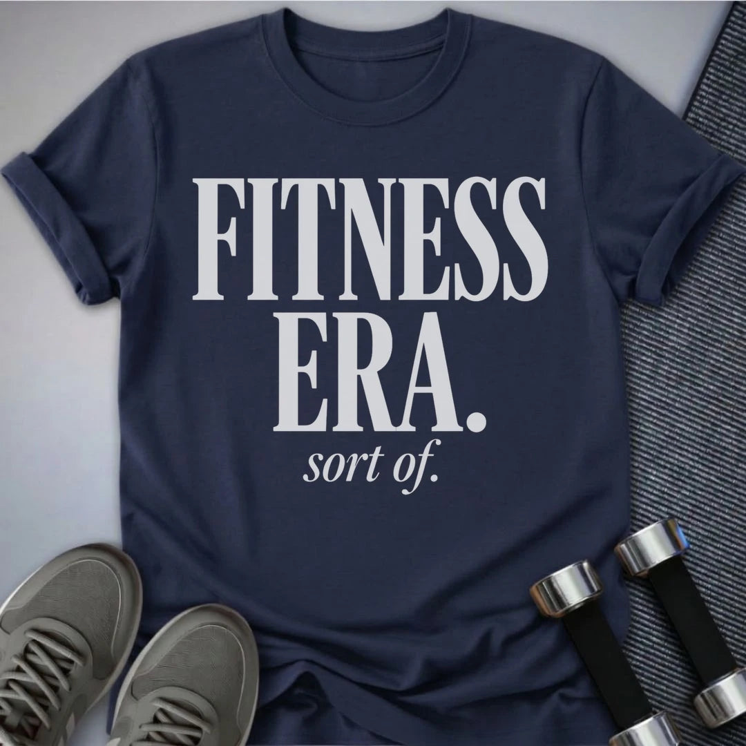 Printify T-Shirt S / Navy Fitness Era T-Shirt