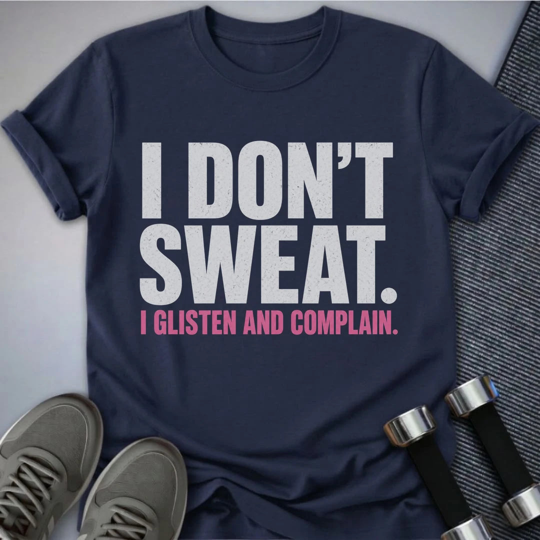 Printify T-Shirt XS / Navy I Glisten T-Shirt