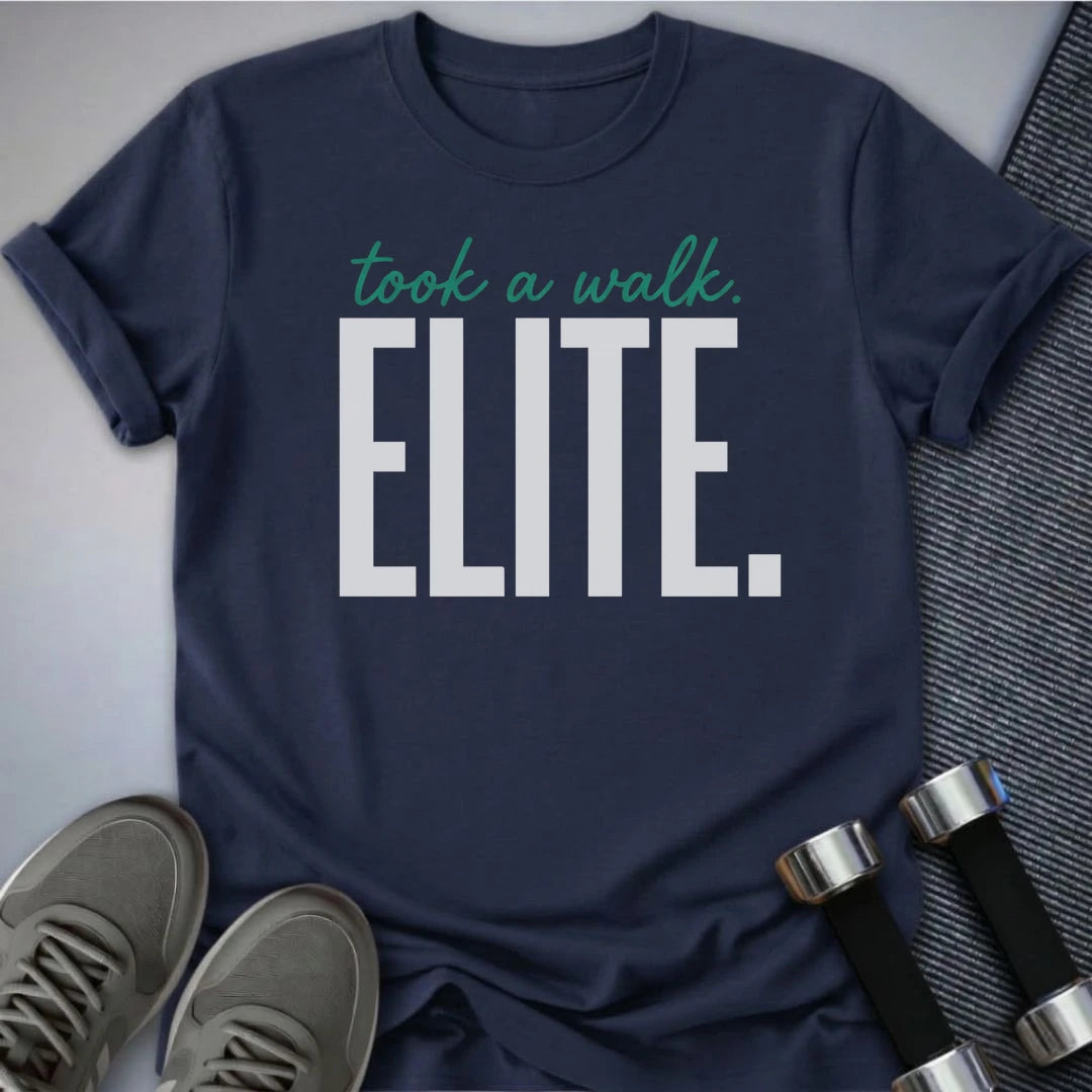 Printify T-Shirt Navy / S A Elite Walk T-Shirt