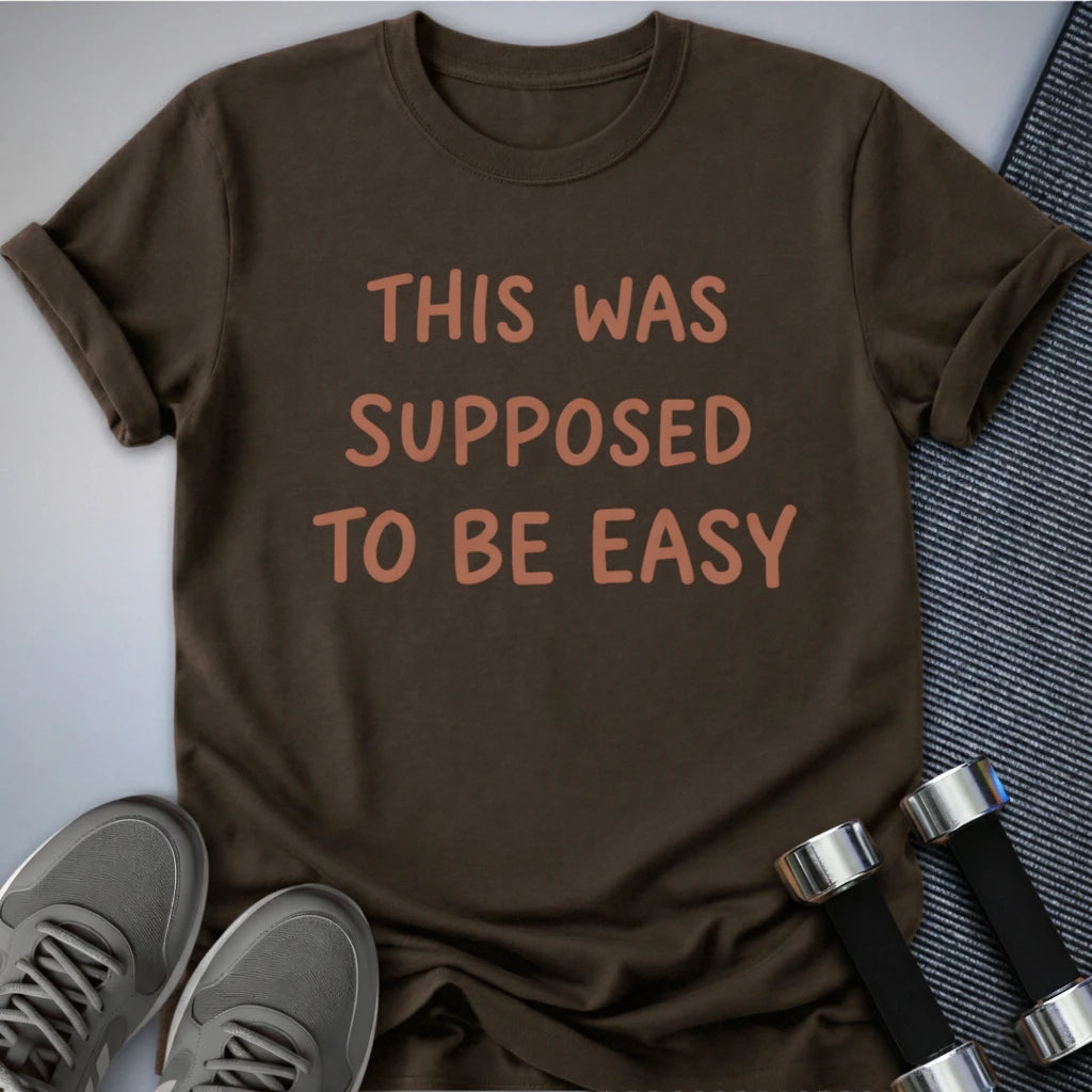 Printify T-Shirt Brown / S Expectation vs. Reality T-Shirt