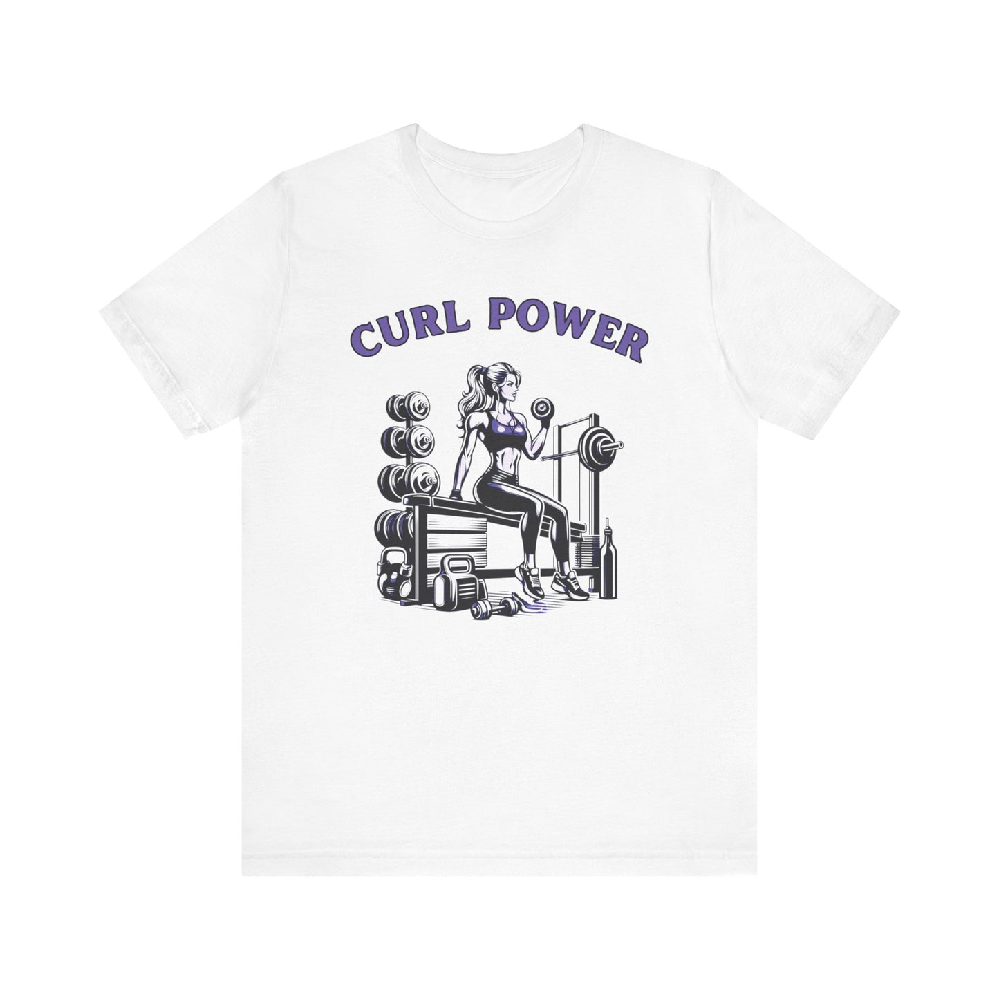 Curl Power Fitness T-Shirt