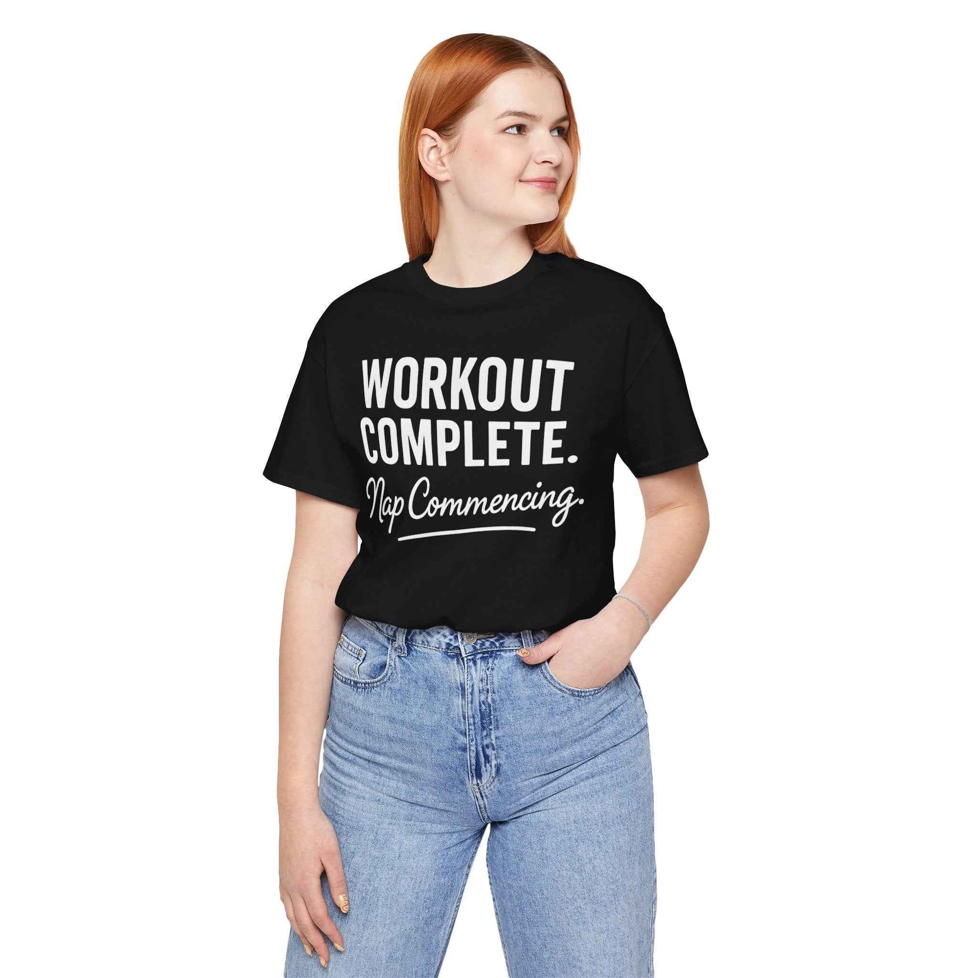 Printify T-Shirt Workout Complete T-Shirt