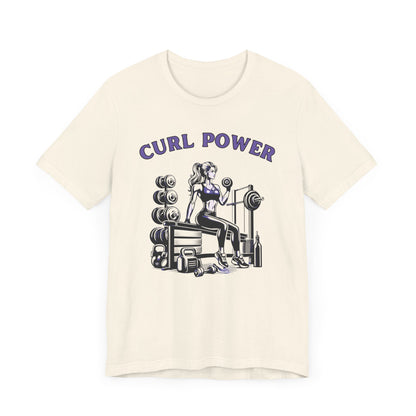 Curl Power Fitness T-Shirt