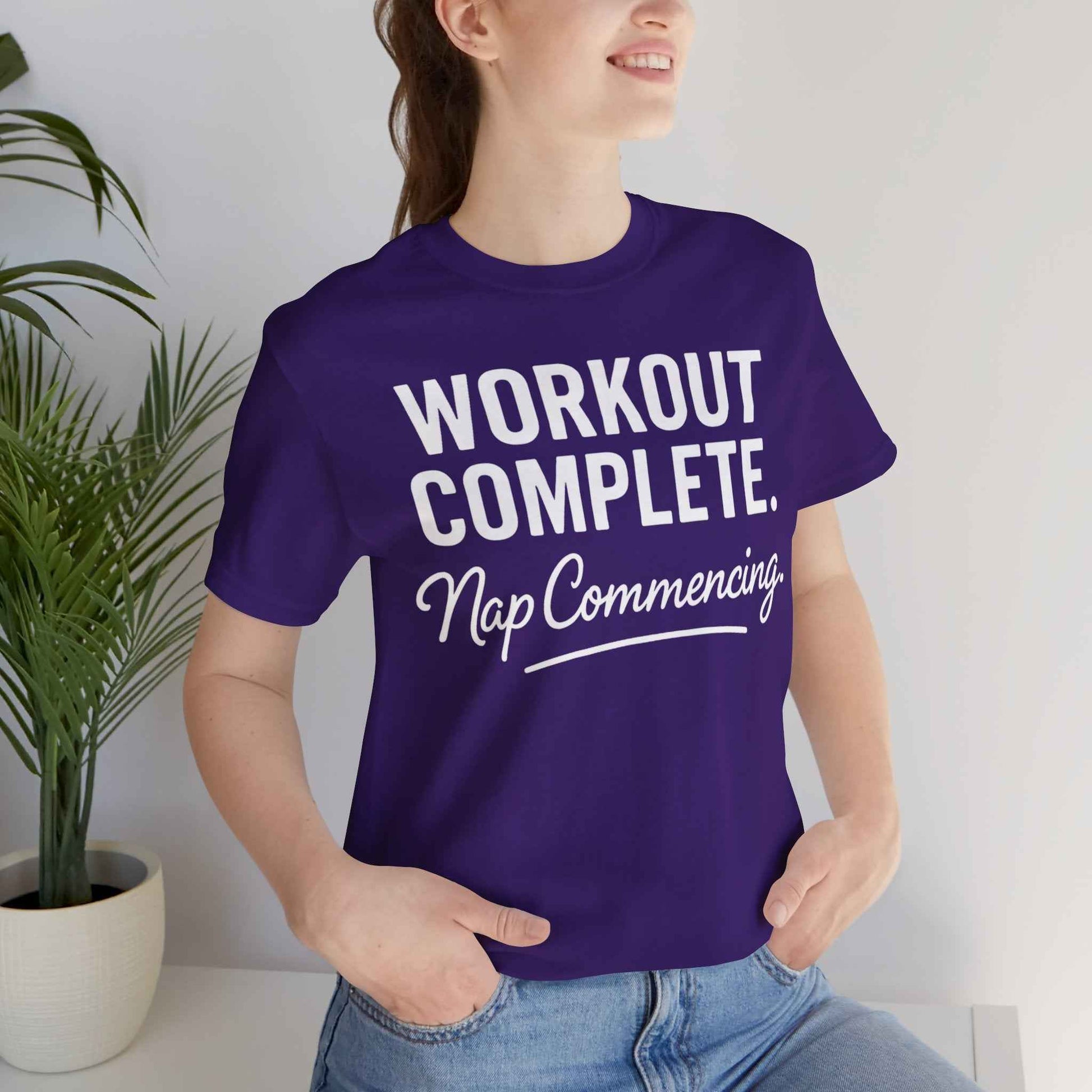 Printify T-Shirt Workout Complete T-Shirt