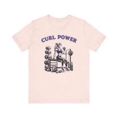 Curl Power Fitness T-Shirt