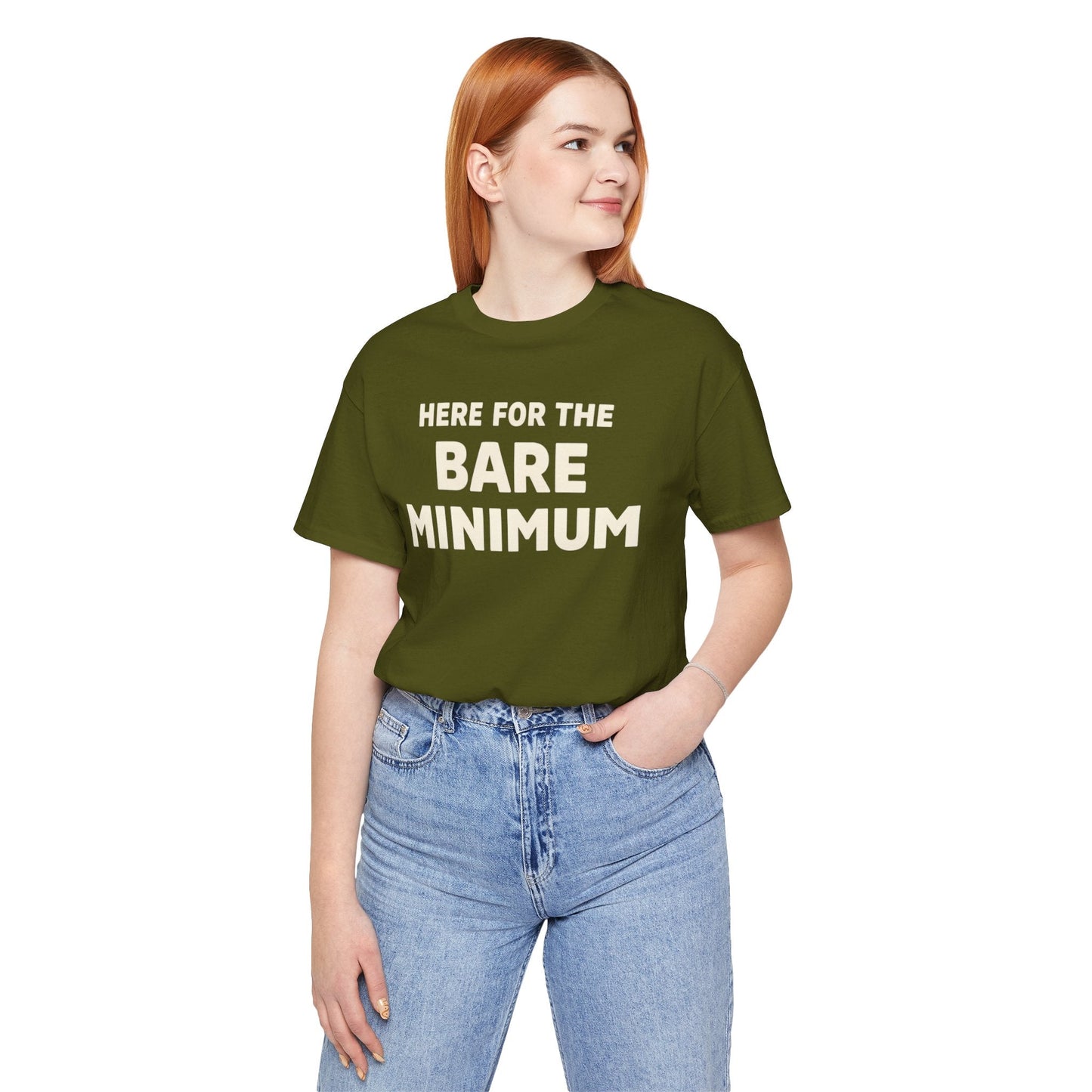 Printify T-Shirt The Bare Minimum T-Shirt