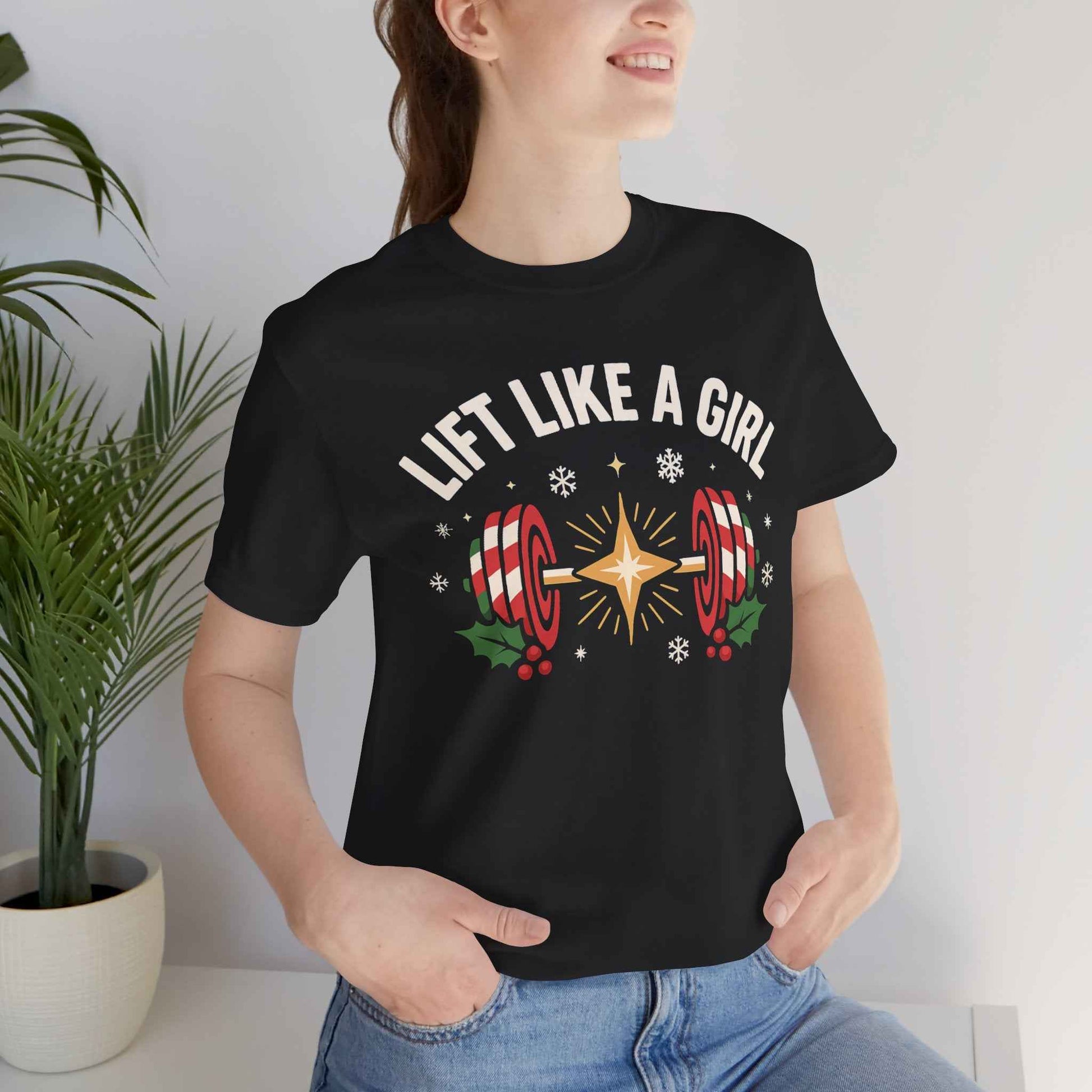 Printify T-Shirt Liftmas Queen Tee