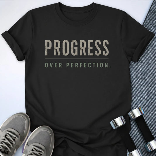 Printify T-Shirt S / Black Perfection Second T-Shirt