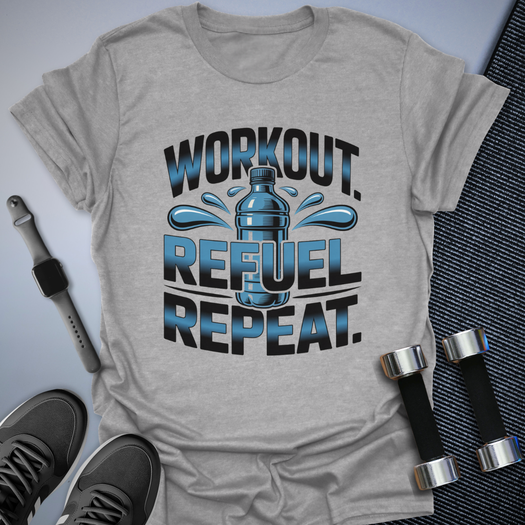 Workout Fuel Repeat T-Shirt