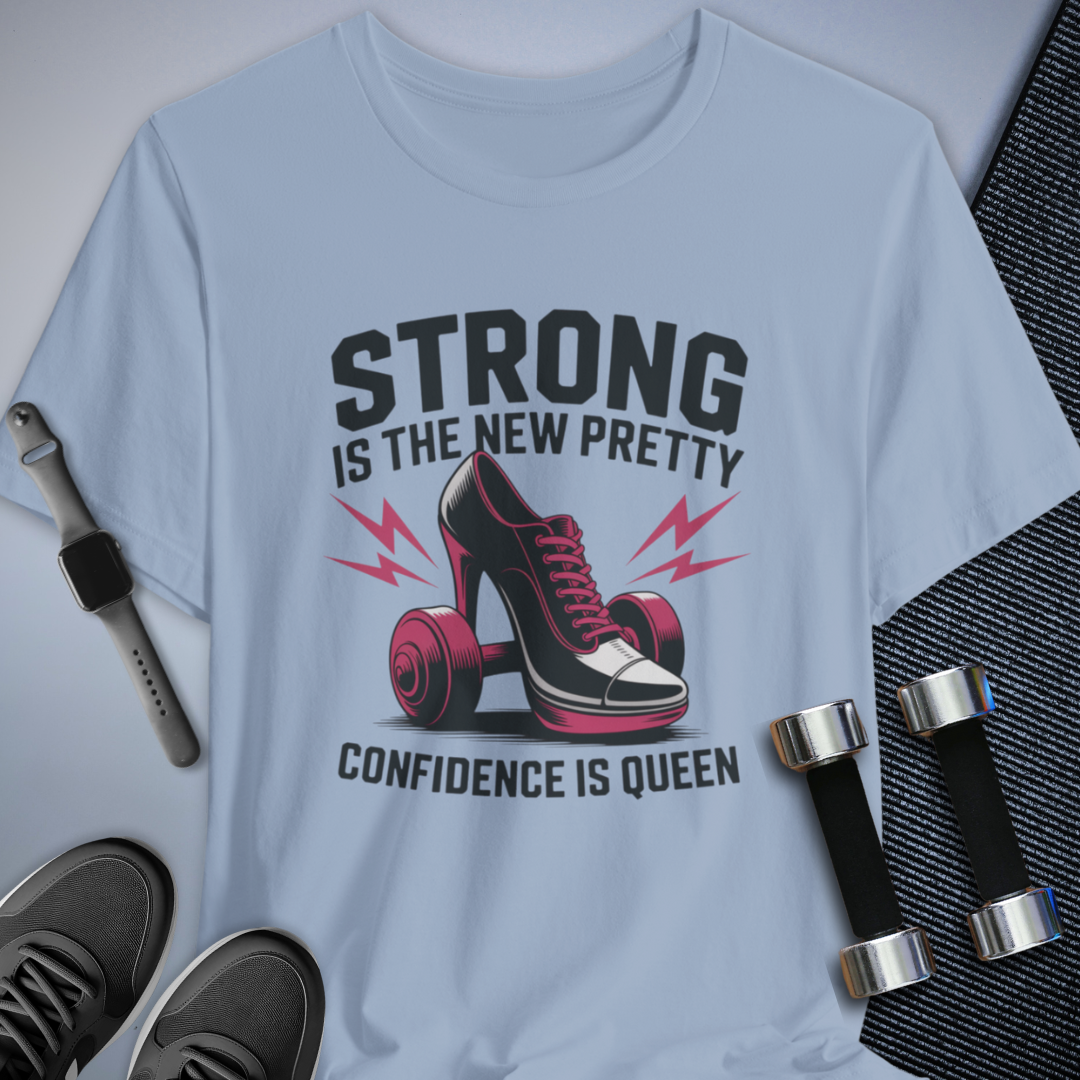 Printify T-Shirt Baby Blue / S Confidence Couture T-Shirt