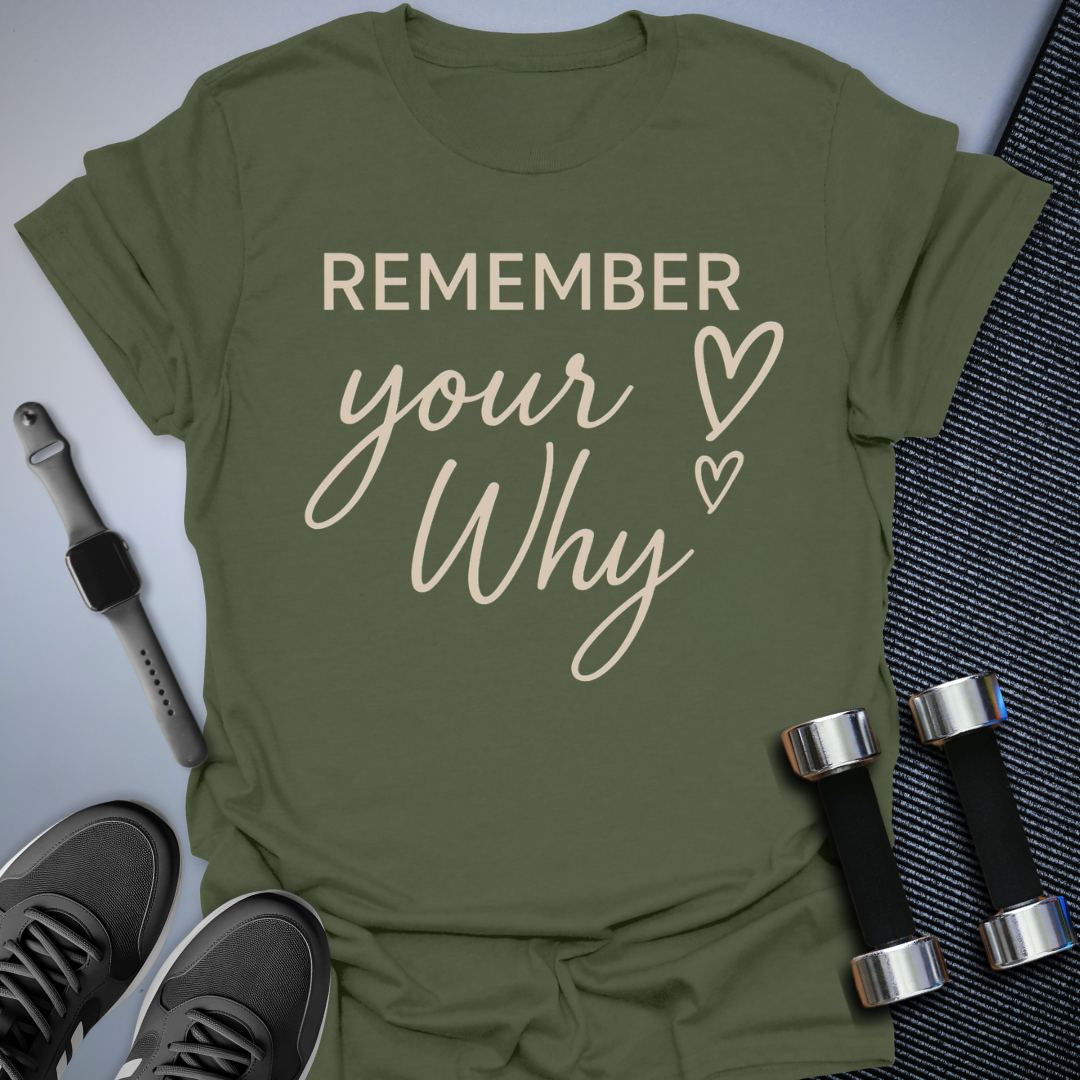 Remember Your Why T-Shirt