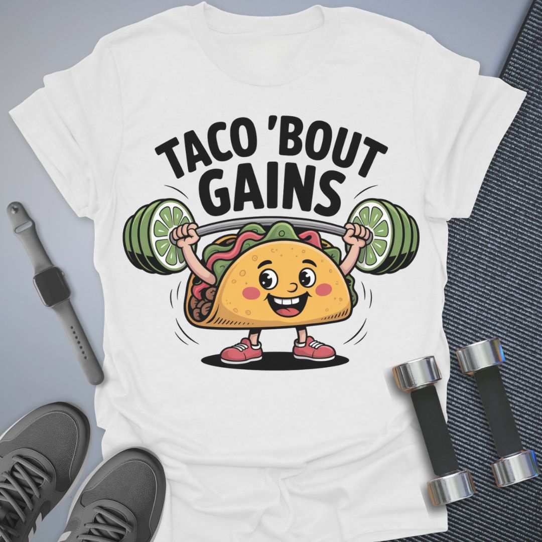 Taco Bout Gains T-Shirt