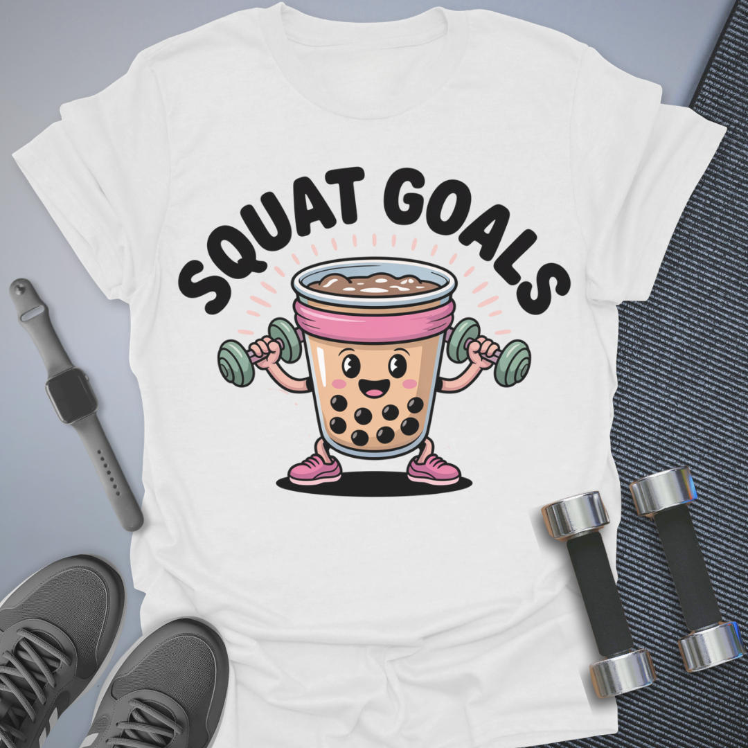 Squat Goals Fun T-Shirt