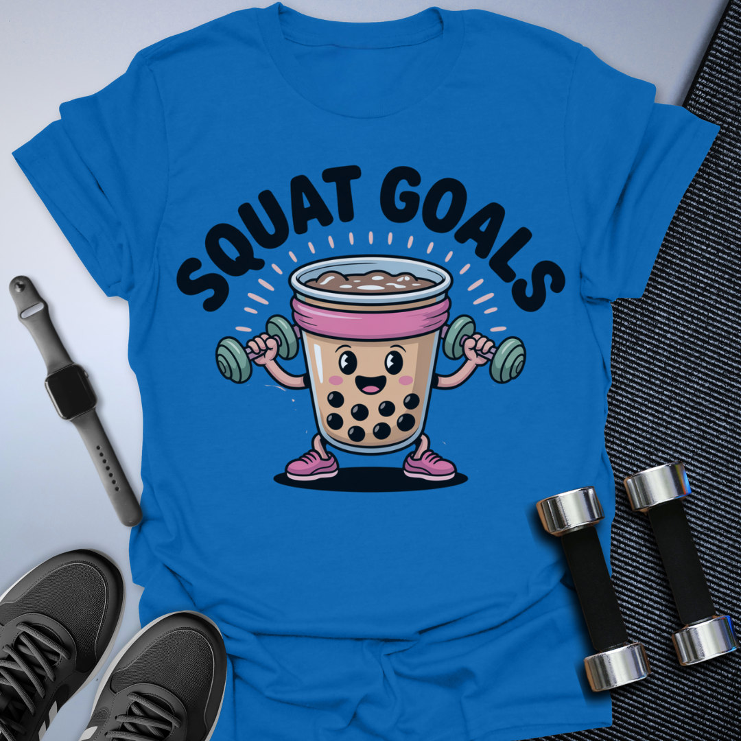 Squat Goals Fun T-Shirt