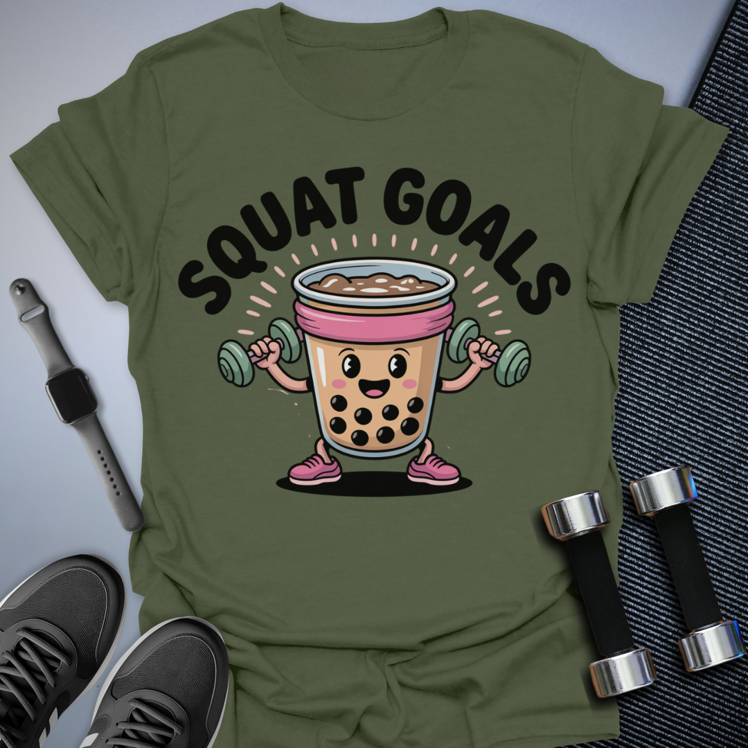 Squat Goals Fun T-Shirt
