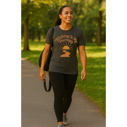 Walking Is Therapy T-Shirt