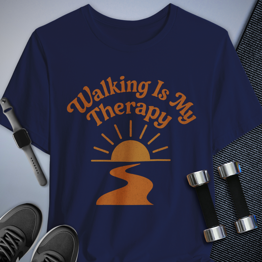 Walking Is Therapy T-Shirt