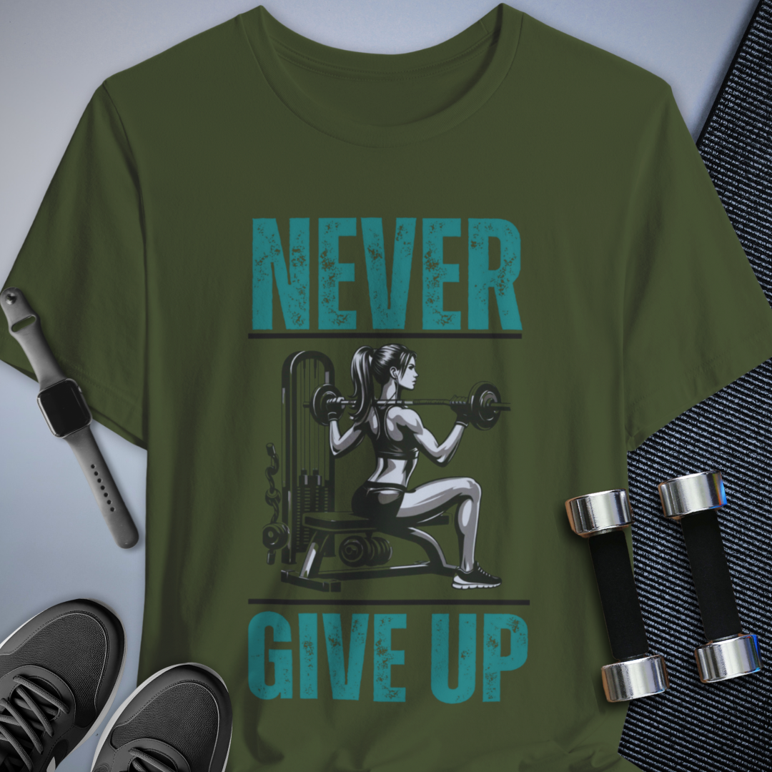 Never Give Up T-Shirt