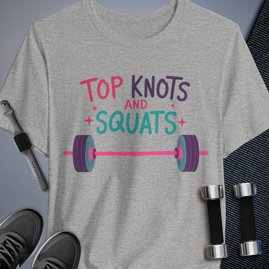 Top Knots Fitness T-Shirt