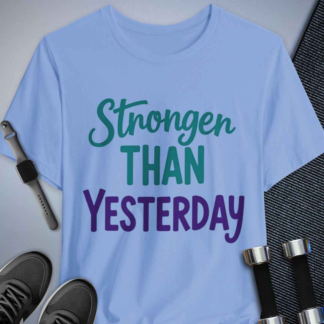 Printify T-Shirt Baby Blue / S Motivational Vibes T-Shirt - Your Go-To Motivational T-Shirt for Inspiration