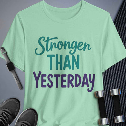 Printify T-Shirt Heather Mint / S Motivational Vibes T-Shirt - Your Go-To Motivational T-Shirt for Inspiration