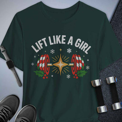 Printify T-Shirt Forest / S Liftmas Queen Tee