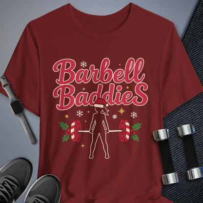 Printify T-Shirt Cardinal / S Baddie Bells Tee