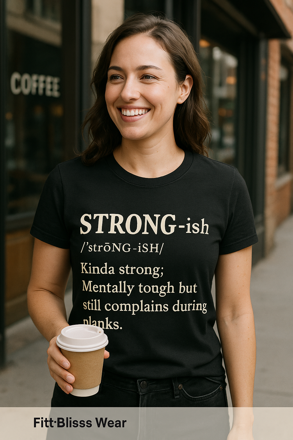 Printify T-Shirt Strong-Ish Defined T-Shirt