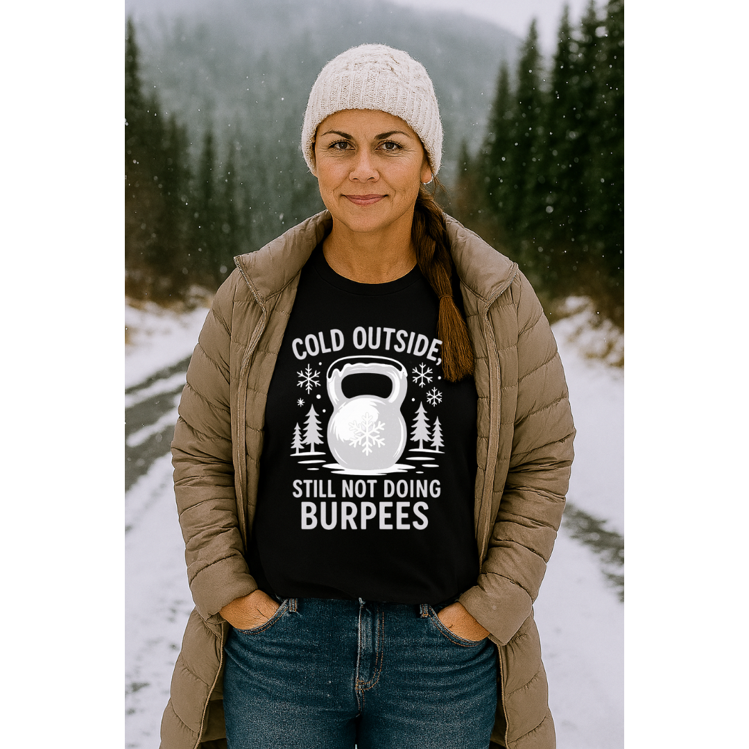 Printify T-Shirt Burpee-Free Blizzard Tee