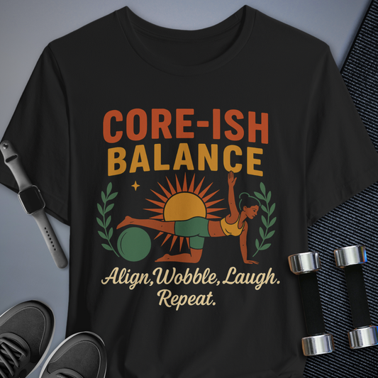 Printify T-Shirt Black / S Wobbly but Winning T-Shirt