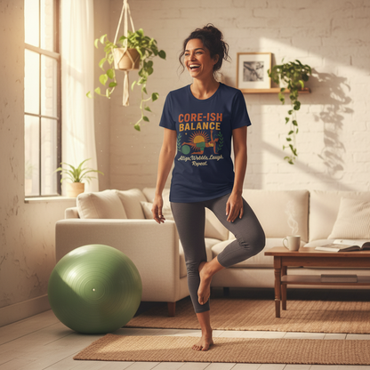 Printify T-Shirt Wobbly but Winning T-Shirt