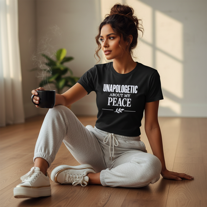Printify T-Shirt Unapologetic Peace T-Shirt