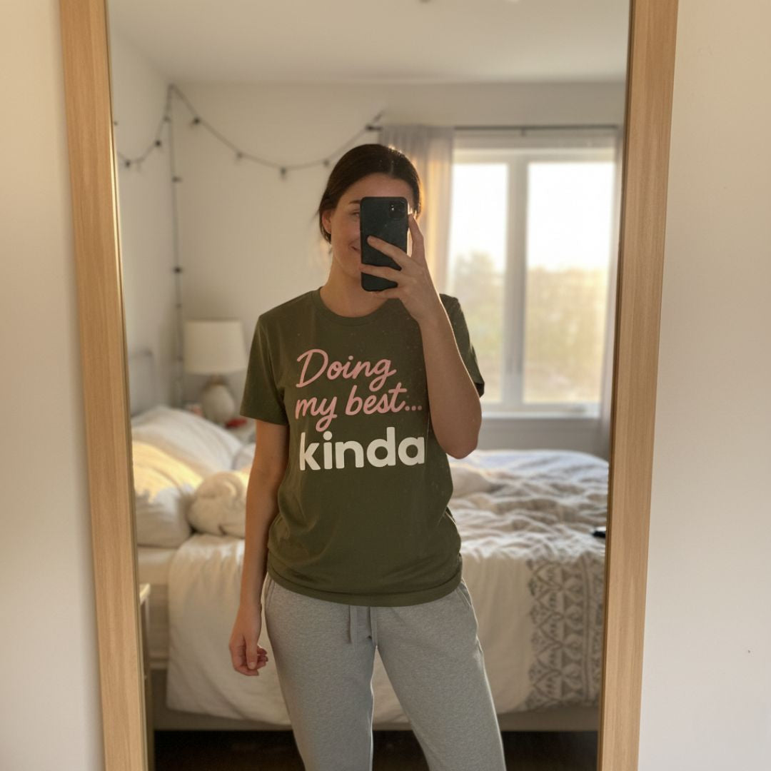 Printify T-Shirt Doing My Best T-Shirt