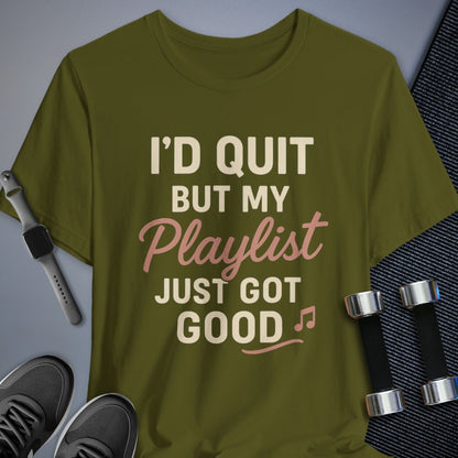 Printify T-Shirt Olive / S DJ Ruined My Exit T-Shirt