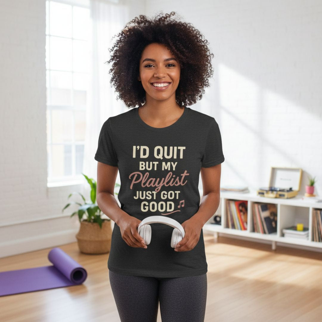 Printify T-Shirt DJ Ruined My Exit T-Shirt