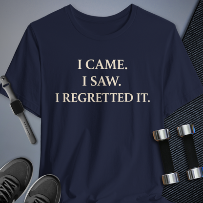 Printify T-Shirt Navy / S Instant Regret T-Shirt