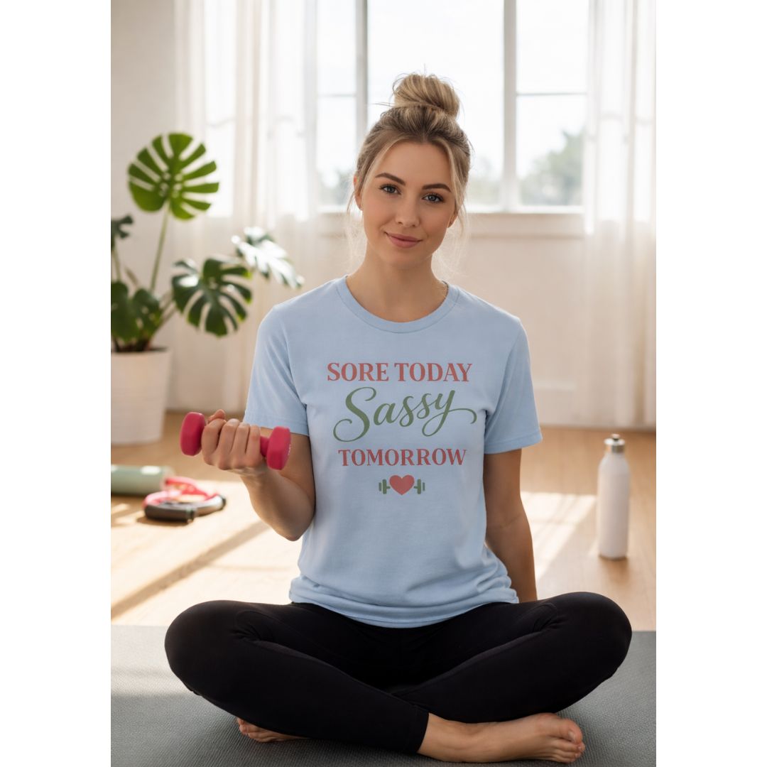 Printify T-Shirt Sore But Sassy T-Shirt