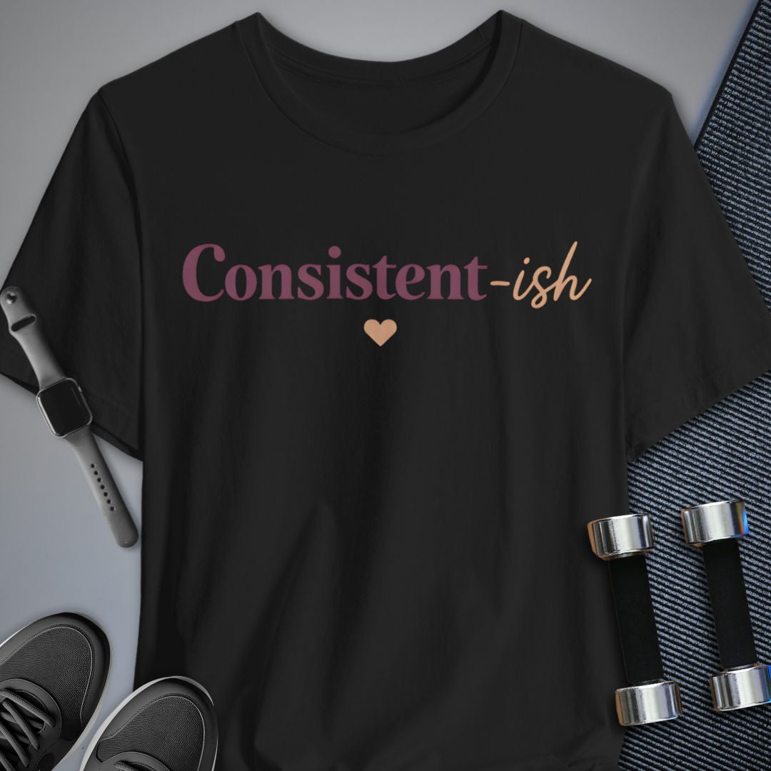 Printify T-Shirt Black / S Consistent-ish T-Shirt