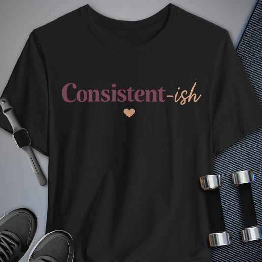 Printify T-Shirt Black / S Consistent-ish T-Shirt