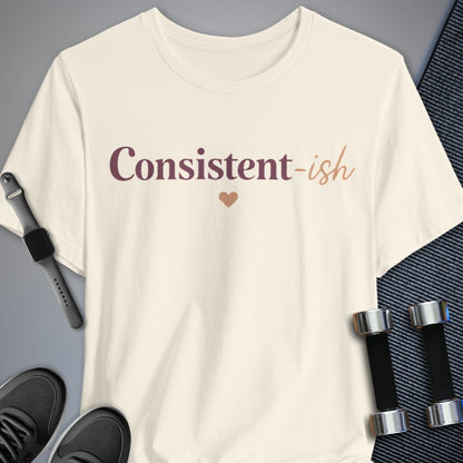 Printify T-Shirt Natural / S Consistent-ish T-Shirt