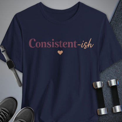 Printify T-Shirt Navy / S Consistent-ish T-Shirt