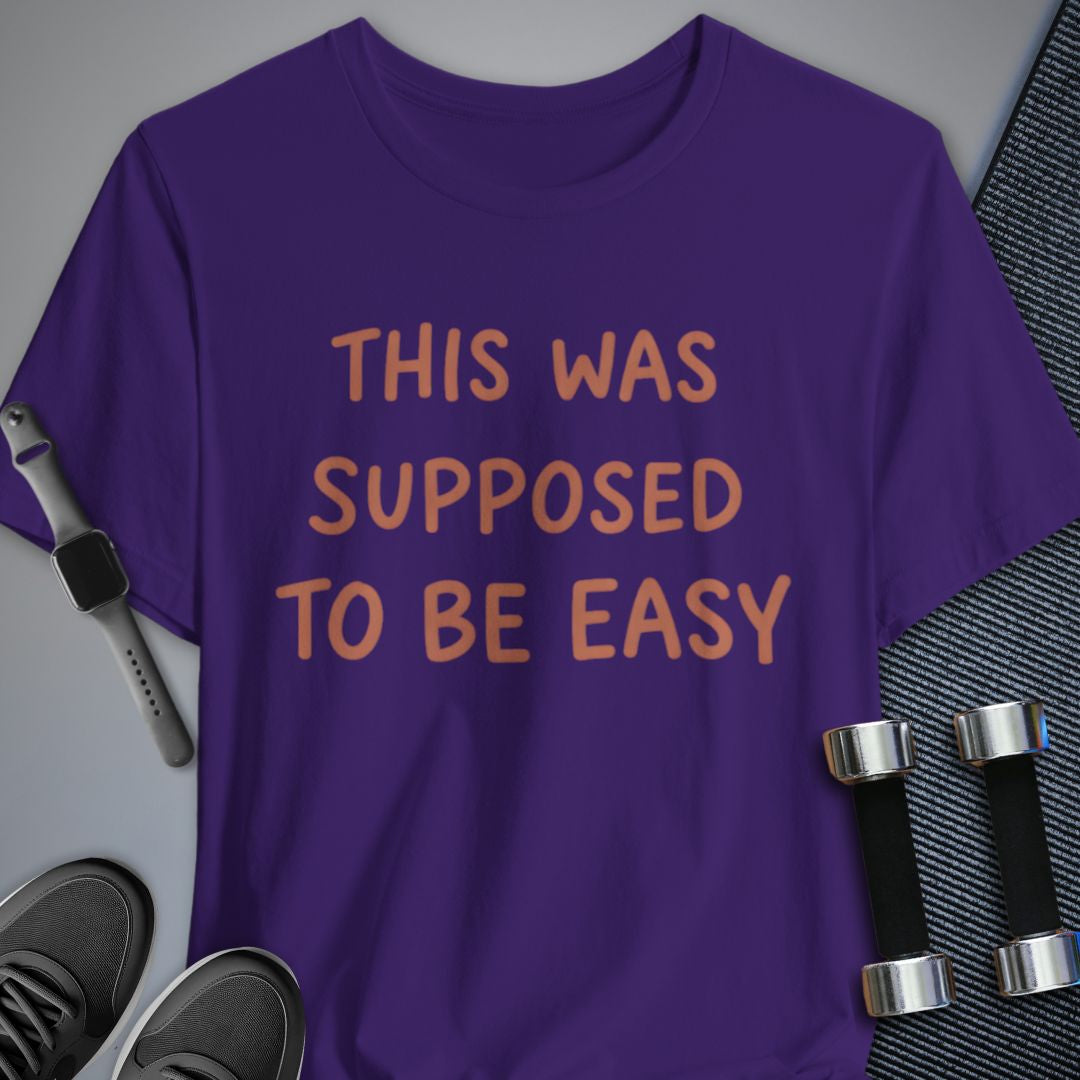 Printify T-Shirt Team Purple / S Expectation vs. Reality T-Shirt